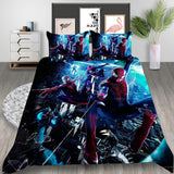 Spider Man No Way Home Cosplay Bedding Set Duvet Cover Halloween Bed Sheets