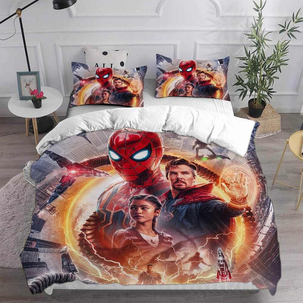 SpiderMan No Way Home Cosplay Bedding Sets Duvet Cover