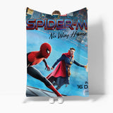SpiderMan No Way Home Cosplay Flannel Blanket Room Throw