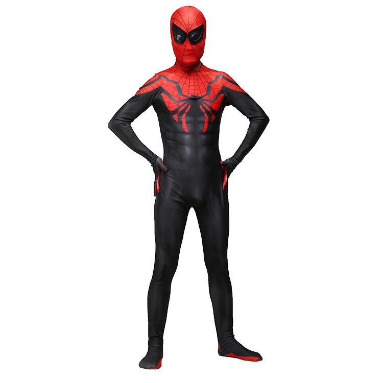 Spiderman Superieure Spider Man Cosplay Kostuum Zentai Superheld Patroon Bodysuit Pak Jumpsuits - bfjcosplayer