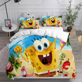 SpongeBob SquarePants Cosplay Bed Set Duvet Cover