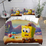 SpongeBob SquarePants Cosplay Bed Set Duvet Cover