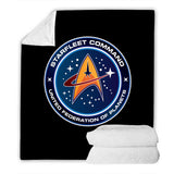 Star Trek Cosplay Flannel Blanket Room Decoration Throw