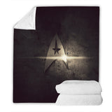 Star Trek Cosplay Flannel Blanket Room Decoration Throw