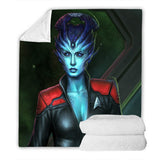 Star Trek Cosplay Flannel Blanket Room Decoration Throw