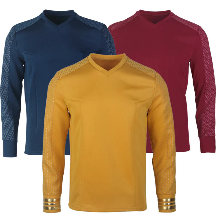 Star Trek Strange New Worlds Captain Pike Uniforms Starfleet Shirts