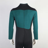 Star Trek The Next Generation Picard Blue Jumpsuit Cosplay Costume