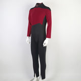 Star Trek The Next Generation Picard Red Jumpsuit Cosplay Costume