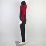 Star Trek The Next Generation Picard Red Jumpsuit Cosplay Costume