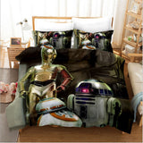 Star Wars Cosplay Bedding Set Duvet Cover Halloween Bed Sheets