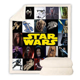 Star Wars Cosplay Blanket Halloween Bedspread