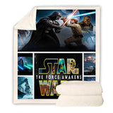 Star Wars Cosplay Blanket Halloween Bedspread