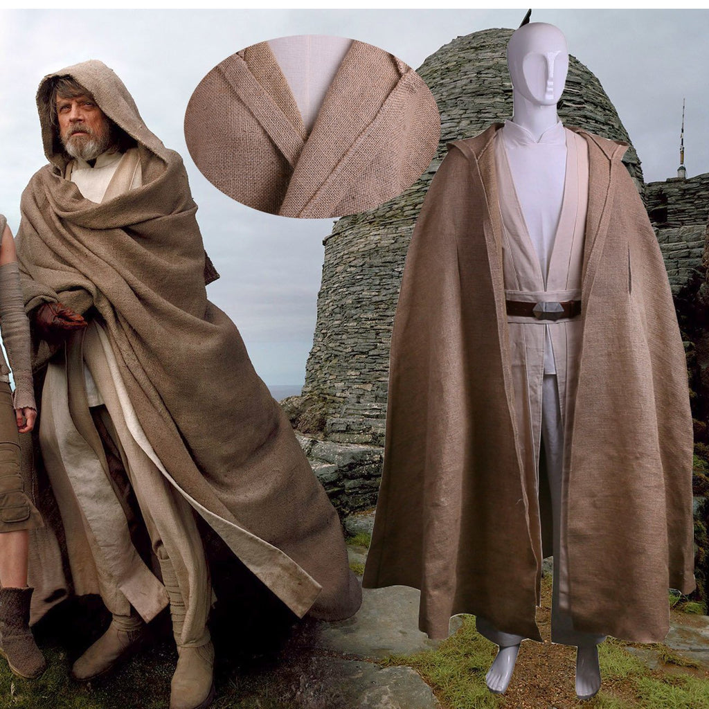 Star Wars Cosplay Kenobi Jedi Deluxe Version Halloween Costumes