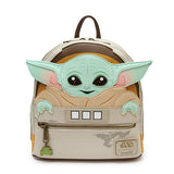Star Wars The Mandalorian Baby Yoda Cosplay Backpack Halloween Bags