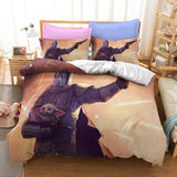Star Wars The Mandalorian Cosplay Bedding Duvet Cover Halloween Sheets Bed Set