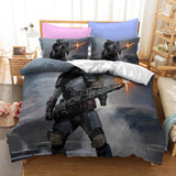 Star Wars The Mandalorian Cosplay Bedding Duvet Cover Halloween Sheets Bed Set