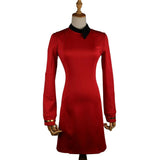 Star Trek Discovery Season 2 Starfleet Commander Female Red Dresses Pin Set - bfjcosplayer