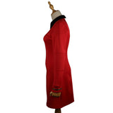Star Trek Discovery Season 2 Starfleet Commander Female Red Dresses Pin Set - bfjcosplayer