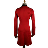 Star Trek Discovery Season 2 Starfleet Commander Female Red Dresses Pin Set - bfjcosplayer