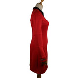 Star Trek Discovery Season 2 Starfleet Commander Female Red Dresses Pin Set - bfjcosplayer