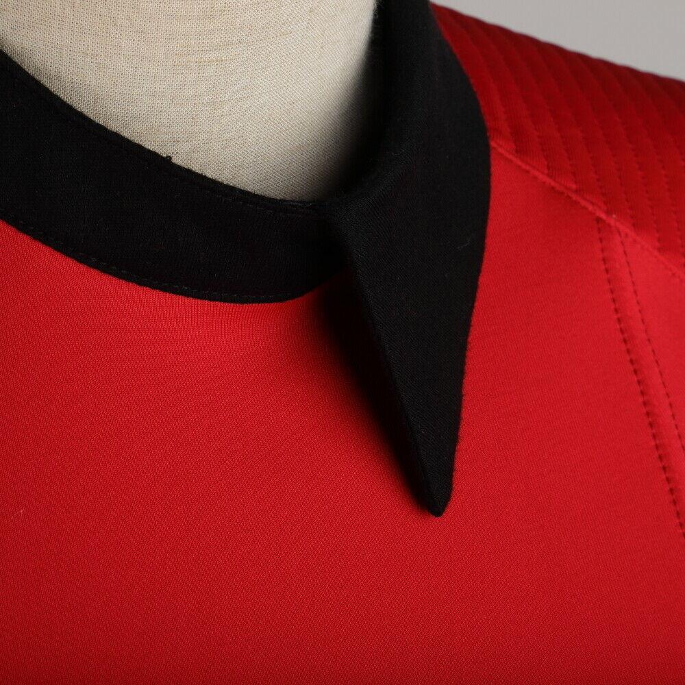 Star Trek Discovery Season 2 Starfleet Commander Female Red Dresses Pin Set - bfjcosplayer
