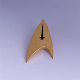 Star Trek Discovery Season 2 Starfleet Commander Number Ones Gold Uniform Badge - bfjcosplayer