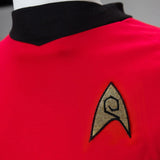 Cosplay Star Trek TOS The Original Series Kirk Shirt Uniform Costume Halloween Red Costume - bfjcosplayer