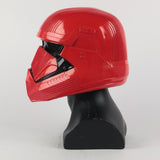 New Star Wars 9 The Rise of Skywalker Sith Trooper Red mask Cosplay Halloween latex  Helmets Prop - bfjcosplayer