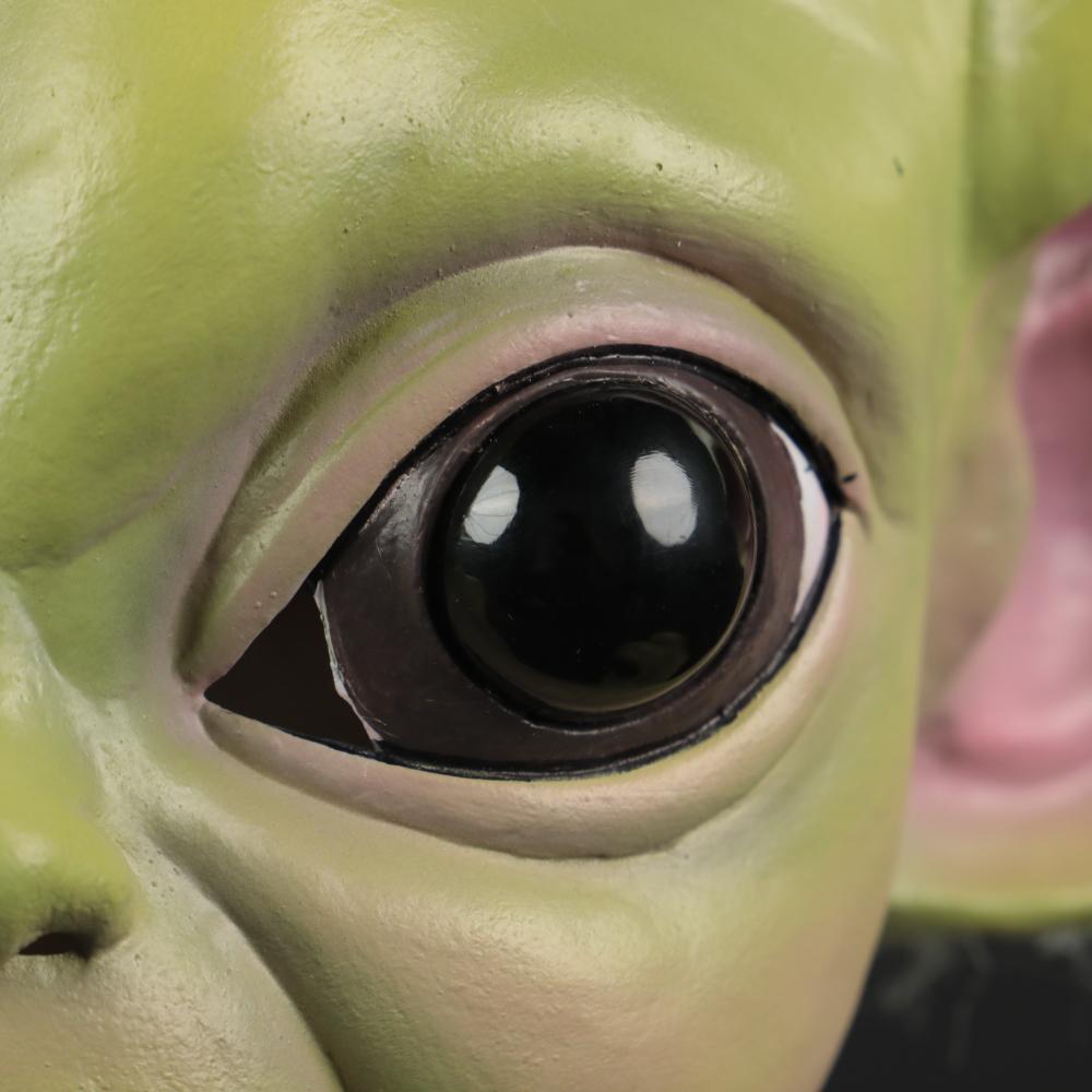Star Wars The Mandalorian Baby Yoda Halloween Mask Cocplsy Helmet - bfjcosplayer
