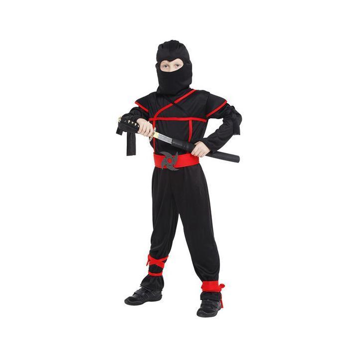 BFJFY Halloween Boys Ninja Costume Warrior Cosplay Fancy Dress - bfjcosplayer