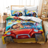 Stitch Cosplay Bedding Duvet Cover Halloween Sheets Bed Set