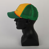 2019 Strange Things Dustin Hat Retro Mesh Trucker Cap Yellow Green 85 Know Where Adjustable Cap Gifts Halloween - bfjcosplayer