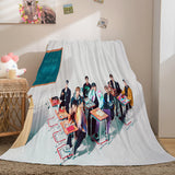 Stray Kids Cosplay Flannel Blanket Room Decoration Throw