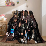 Stray Kids Cosplay Flannel Blanket Room Decoration Throw