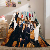 Stray Kids Cosplay Flannel Blanket Room Decoration Throw