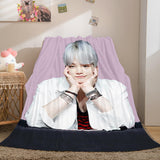 Stray Kids Cosplay Flannel Blanket Room Decoration Throw