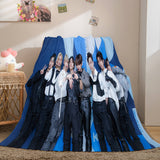 Stray Kids Cosplay Flannel Blanket Room Decoration Throw