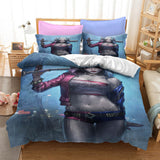 Suicide Squad Harley Quinn Cosplay Bedding Duvet Cover Halloween Sheets Bed Set