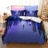 Superhero SpiderMan Cosplay Bedding Set Duvet Cover Halloween Bed Sheets