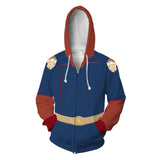DC THE Boys cosplay hoodie Homelander costume 3D printed zip coat - bfjcosplayer