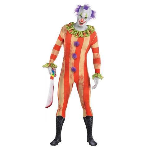 BFJFY Teens Boys Psycho Killer Clown Party Suit Halloween Costume - bfjcosplayer