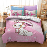 The AristoCats Marie Cat Cosplay Bedding Set Duvet Cover Halloween Sheets