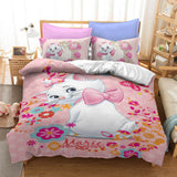 The AristoCats Marie Cat Cosplay Bedding Set Duvet Cover Halloween Sheets