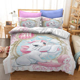 The AristoCats Marie Cat Cosplay Bedding Set Duvet Cover Halloween Sheets