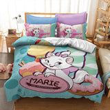 The AristoCats Marie Cat Cosplay Bedding Set Duvet Cover Halloween Sheets