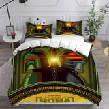 Boba Fett Bedding Set Cosplay Duvet Cover Halloween Comforter Sets