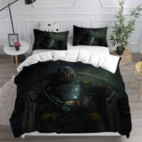 Boba Fett Bedding Set Cosplay Duvet Cover Halloween Comforter Sets