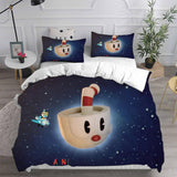 The Cuphead Show! Cosplay Bedding Sets Duvet Cover Halloween Comforter Sets