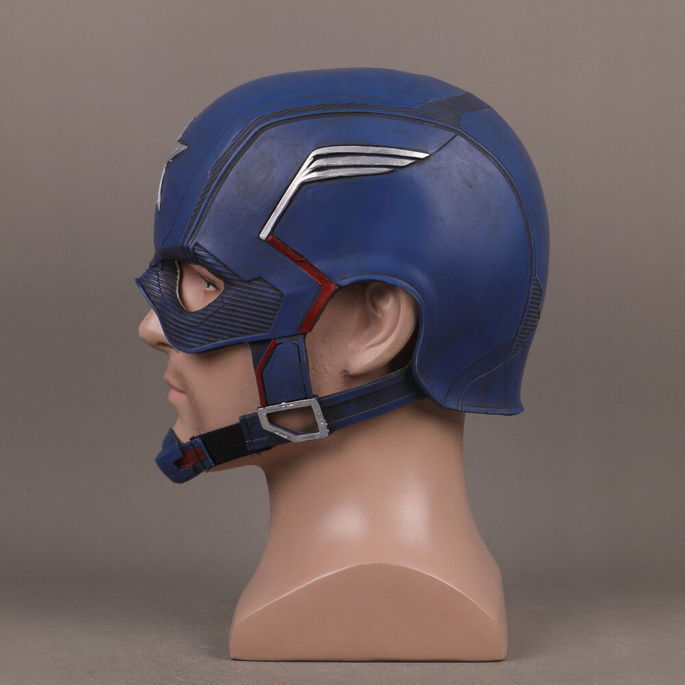 The Falcon and the Winter Soldier Captain America Cosplay Latex Helmet Halloween Props