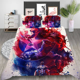 The Falcon and the Winter Soldier Cosplay Duvet Cover Set Halloween Quilt Cover